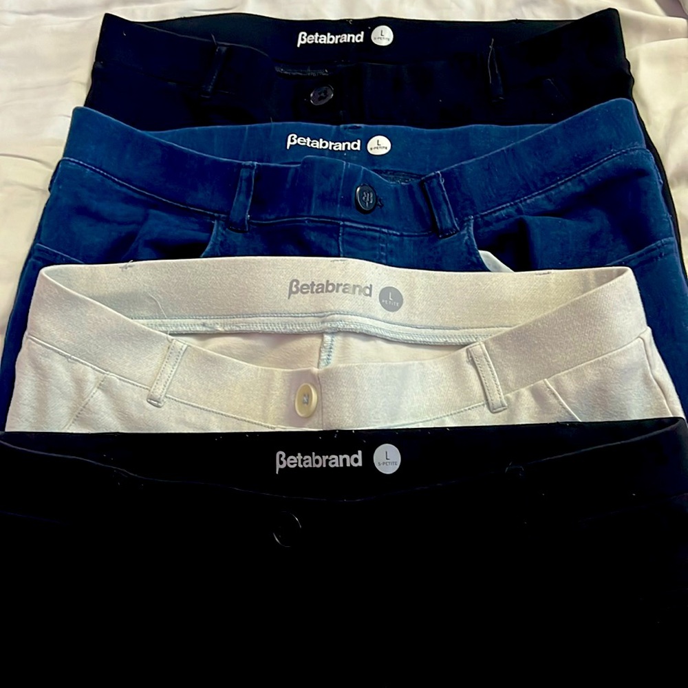 Betabrand L Petite 4x pants nearly new